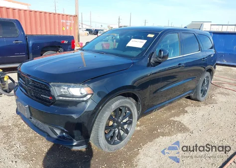 2017 Dodge Durango R/T Rwd из США, поврежденный, VIN 1C4SDHCT0HC774616